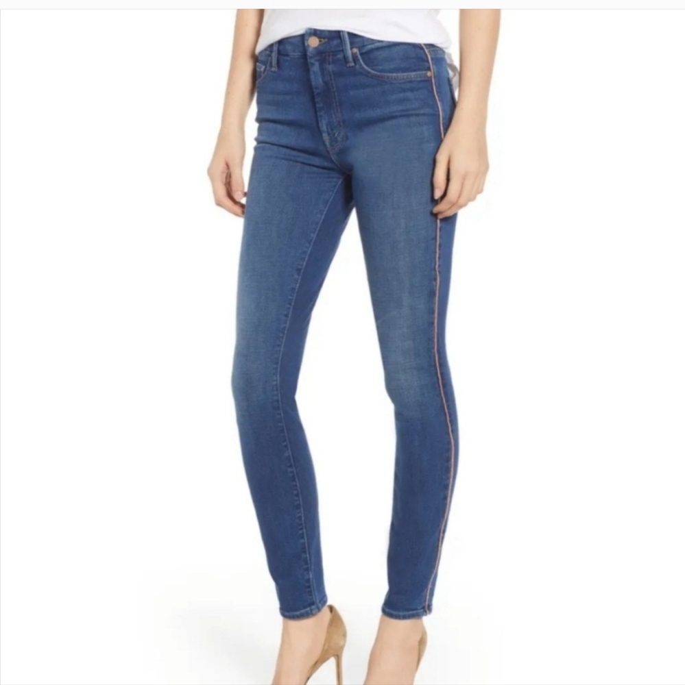 Mother High Waisted Looker Jeans Size 27